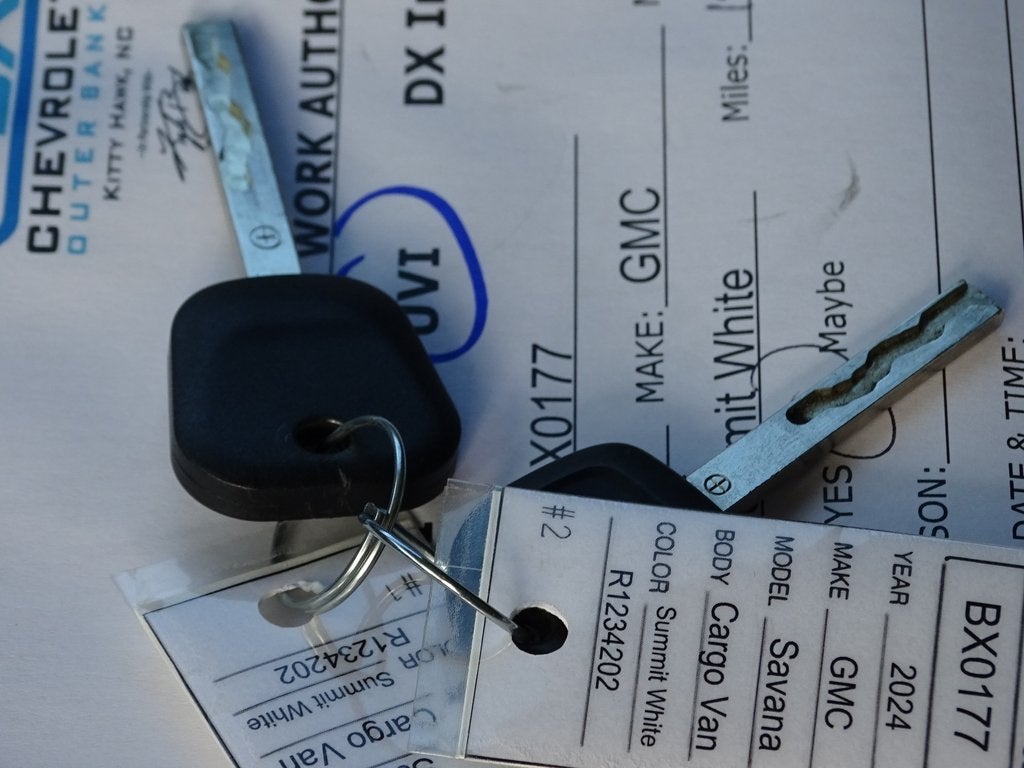 2024 GMC Savana 2500 Work Van