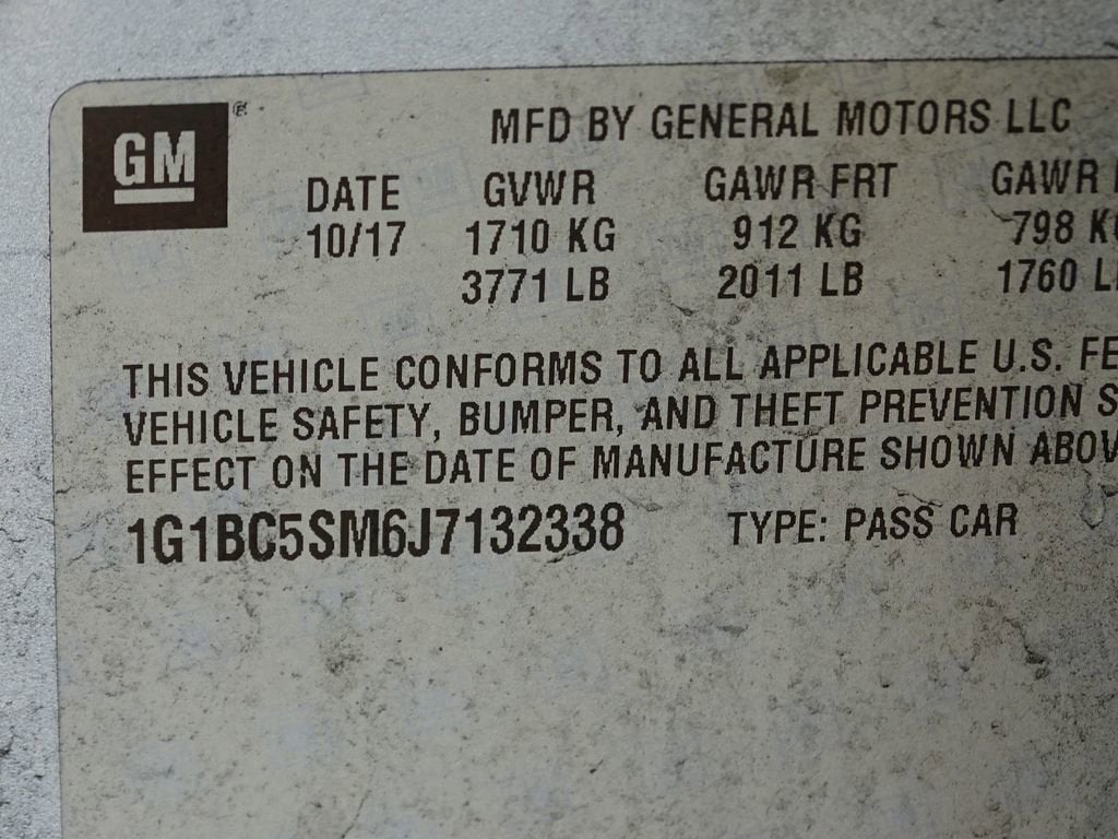 2018 Chevrolet Cruze LS