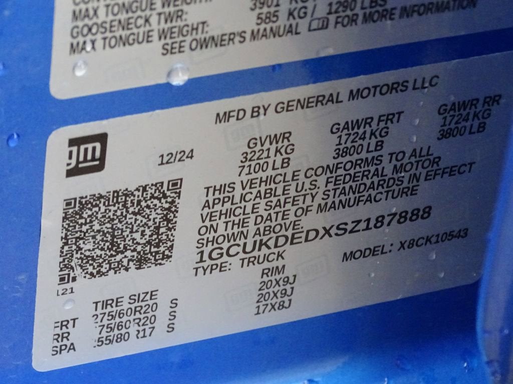 2025 Chevrolet Silverado 1500 LT