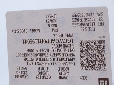 2024 Chevrolet Express Cargo 2500 WT