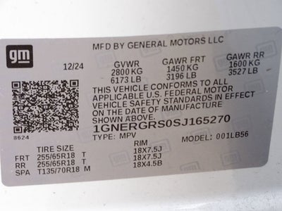 2025 Chevrolet Traverse LT