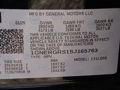 2025 Chevrolet Traverse LT