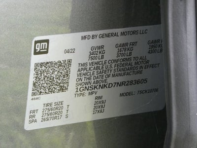 2022 Chevrolet Tahoe LT