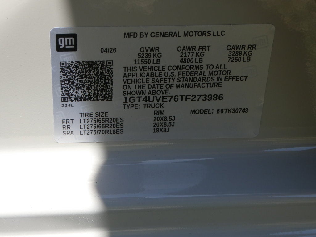 2026 GMC Sierra 3500 HD AT4