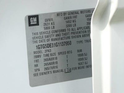 2016 GMC Canyon 2WD SLT