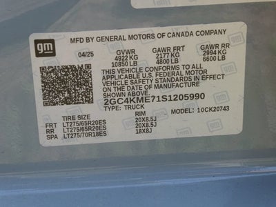 2025 Chevrolet Silverado 2500 HD Custom