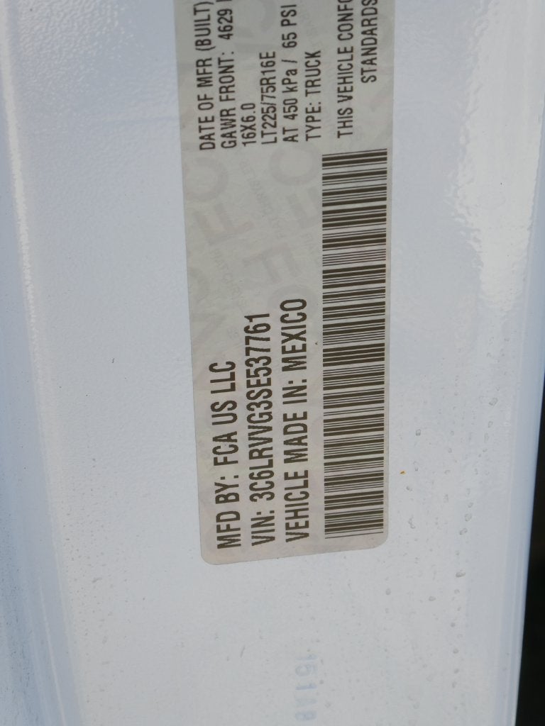 2025 RAM ProMaster Cargo Van Tradesman