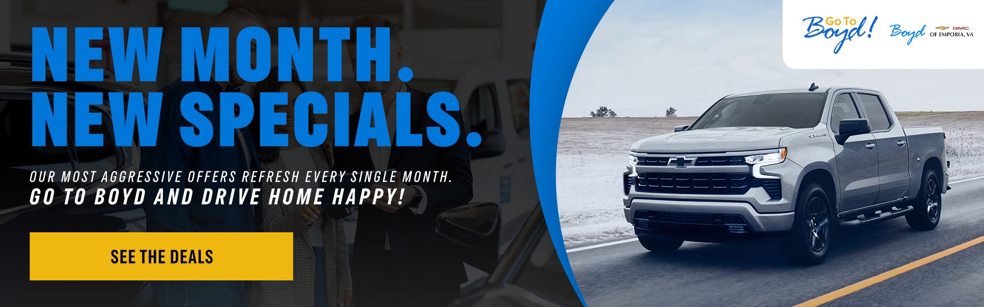 Monthly New Specials